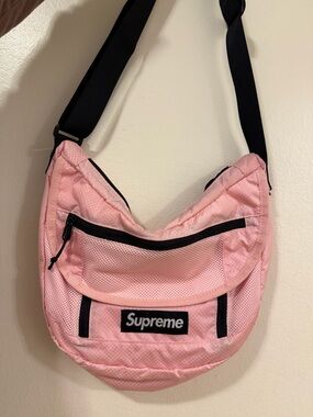 Supreme | Bags | Supreme Red Crossbody Bag With Adjustable Strap
